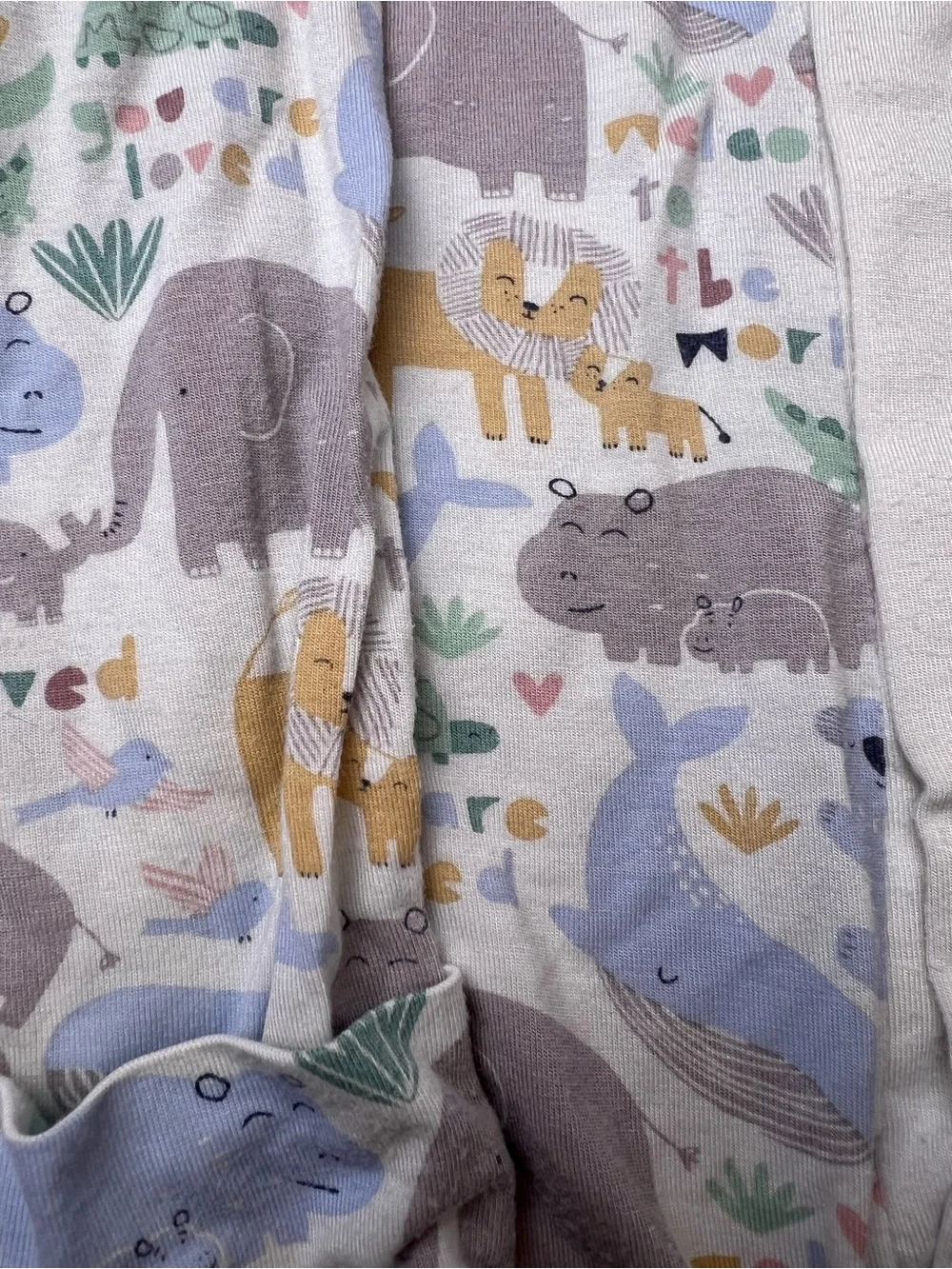 Lot of 2 Magnetic Me Footies - 3-6 Months (Little Lovin & Door Dash Dino)
